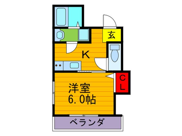 シャルム千林三番館の物件間取画像